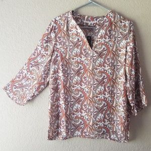 Violet & Claire Paisley Blouse